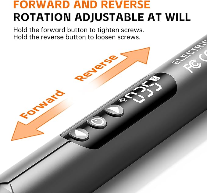 Mini Electric Screwdriver Set 120-IN-1: UnaMela Small Electric Screwdriver Cordless - 120 Precision Bits, LED Light, Magnetic Power Screwdriver Repair Tool Kit for PC RC Electronics