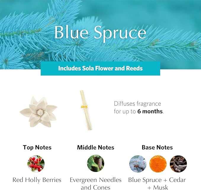Blue Spruce Holiday PetiteEssence Diffuser, 1.7oz