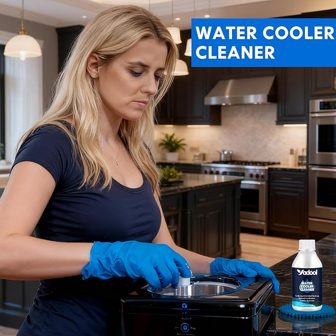Water Cooler Cleaning Kit,Water Dispenser Cleaning,Water Dispenser Cleaner for Bottom or Top Loading Water Cooler Cleaner and More Models,Virtually Every Style Is Covered Ice Makers (5.07Fl Oz)