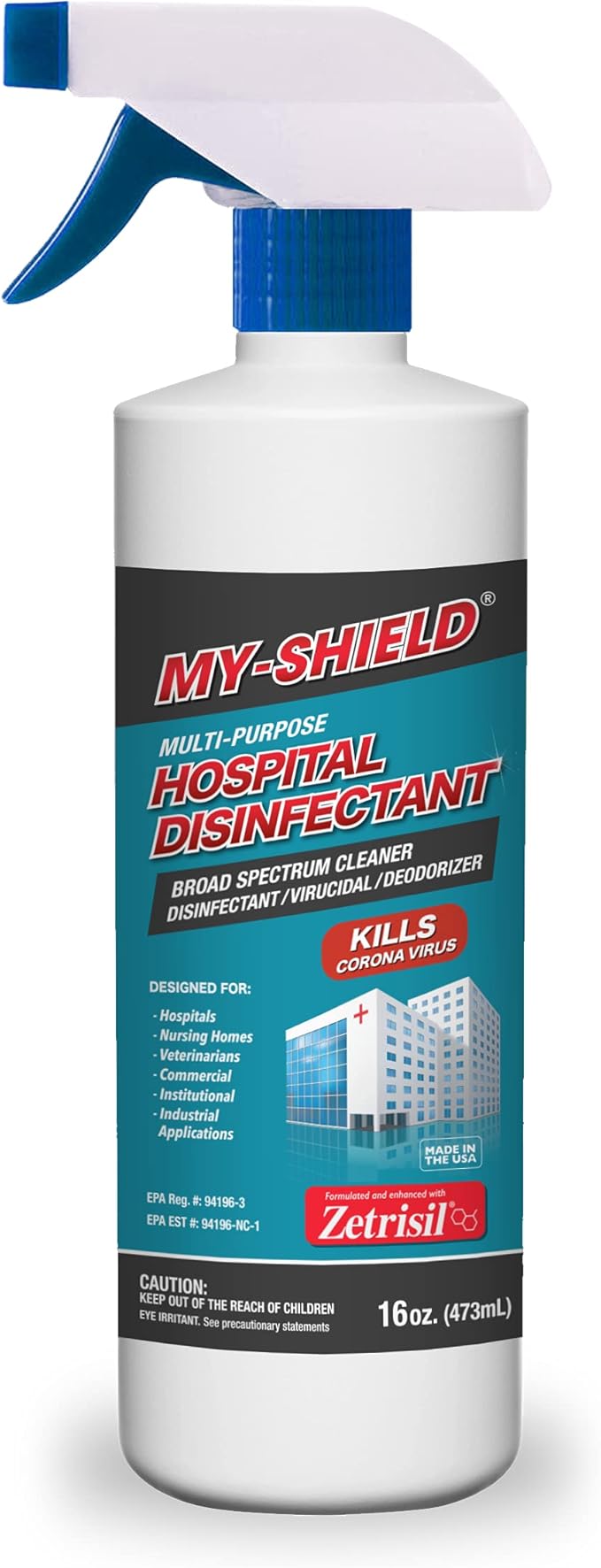 Hospital Disinfectant (16oz Bottle)