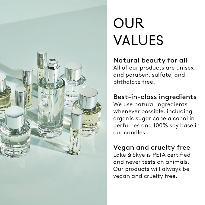 Lake & Skye 11 11 Eau de Parfum Discovery Set, 6 Spray Perfume Trial Set, Travel-sized Pack, Unisex, 6 Scents, Fragrance Sampler Gift Set, Long Lasting Fragrance