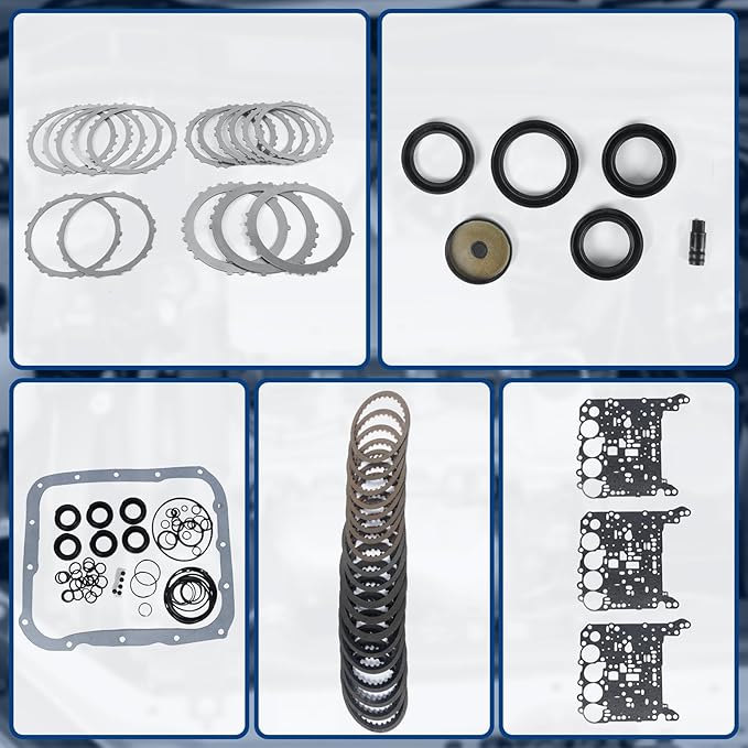 W4A42 F4A41 F4A42 Transmission Rebuild Kit Transmission Overhaul Master Rebuild Kit Fits for 2008-2011 Outlander 2.4L, Fits for 2006-2011 Sonata 2.4L, Replace OE W4A42 F4A41 F4A42