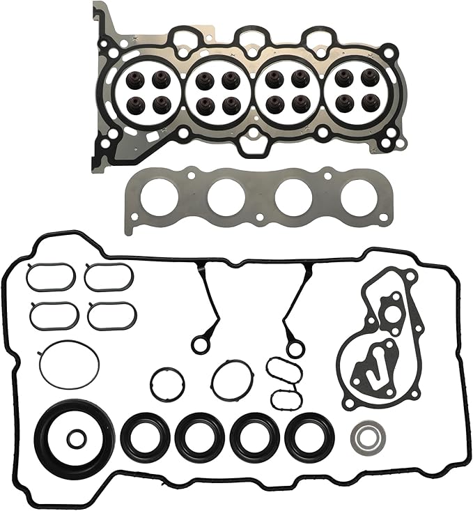 G4NC 2.0 Engine Rebuild Overhaul Kit w/Crankshaft Head Gasket Set & Connecting Rod Fit for Hyundai Tucson Elantra Kia Sonata Sportage Forte Carens Soul 2.0L 2012-2021 23040-2E000 23110-2E501