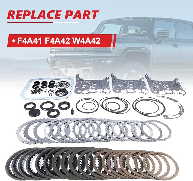 1set Transmission Overhaul Master Rebuild Kit for LIBERO VAN 00-02 1.5L for CARENS 04-11 1.8L 2.0L 2.4L 1.8L AVANTE XD 00-06 2.0L W4A42 F4A41 F4A42