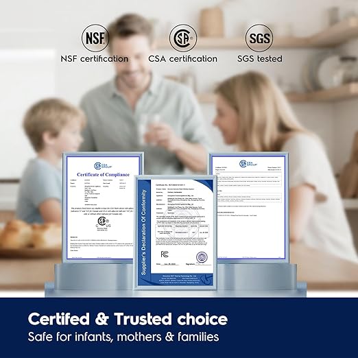 Electrolux PureEssence Eco Tankless Reverse Osmosis Water Filter, 600GPD 9-Stage RO Water Filtration System, 3:1 Pure to Drain, NSF/ANSI 42/58/372 Certified, Reduce TDS/Fluoride, Smart LED Faucet