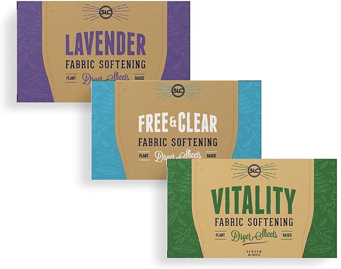 Sheets Laundry Club Bundle - 50 Pack (up to 100 loads) Fresh Linen Detergent Sheets, 40 Pack Free & Clear Dryer Sheets & 8 Oz. Sea Breeze Scent Booster - New Liquidless Technology