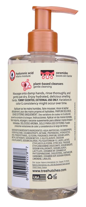 Tree Hut Coco Colada Serum Infused Hand Wash, Nourish & Hydrate Hands with Strengthening Skin Care, Long Lasting Scent, Cleanse & Lock in Moisture, 11 fl oz.