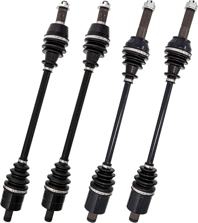 NICHE High Strength Front and Rear Left Right Drive Shaft Axle Rebuild Kit for 2010-2014 Polaris Ranger 1333233