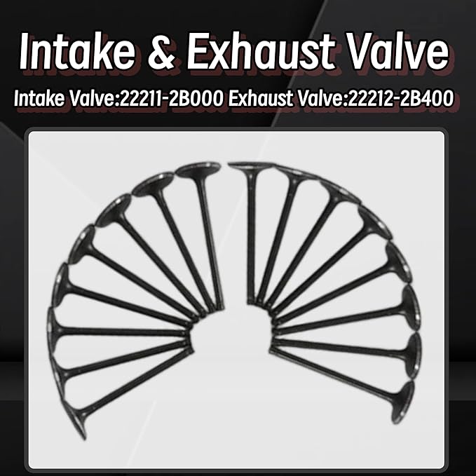 G4FJ 1.6 Engine Overhaul Rebuild Kit w/Crankshaft Head Gasket Set Timing Chain Kit w/VVT Connecting Rod Piston Kit Fit For Hyundai Accent Veloster Elantra Kia Rio Optima 2012-2019 1.6L 21020-2B000