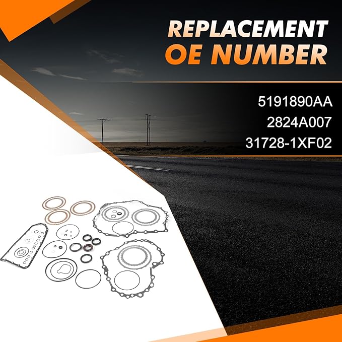 RE0F10A JF011E Transmission Rebuild Kit CVT Compatible with for NISSAN 2005-2011 Mitsubishi Outlander Galant Altima for SUZUKI 2010-2016 for Jeep 2007-2014 Compass/Patriot After-Market Parts