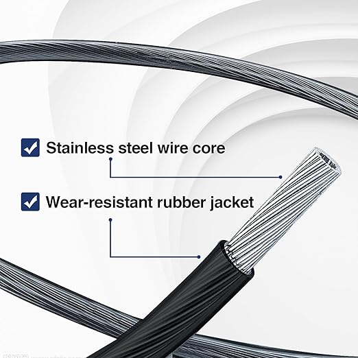 FUSCH PTO Control Cable Compatible with John Deere D100 and E100 S Series Manual Blade Engagement Riding Lawn Mowers D105 D110 D120 D130 E110 E120 L100 L110 S100 S110 S120 X105 Replace# GY22387