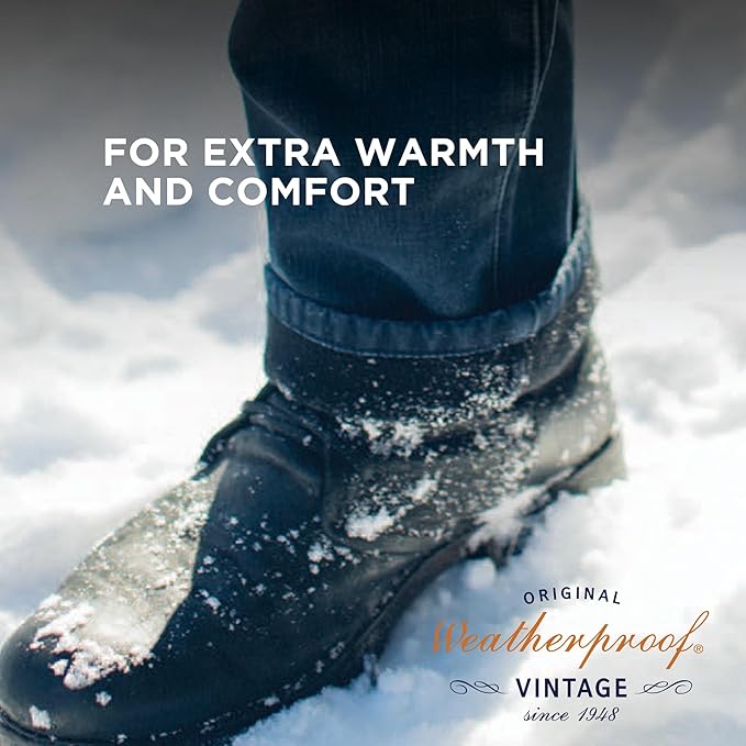 Weatherproof Vintage Fleece Lined Jeans Men - Regular Fit | Soft & Warm, Cold Weather Insulated Fleece Winter Pants for Men