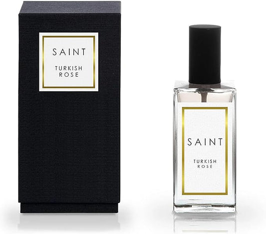 SAINT 100mL Room Spray - Aromatherapy Linen Spray - Relaxing and Calming Mist for Bed, Pillows, and Fabric - Air Fresheners for Home, Bedroom, or Bathroom, Turkish Rose