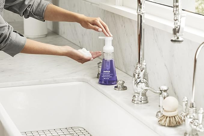 Method Foaming Hand Soap, Sweet Water, Paraben and Phthalate Free, 10 Fl Oz (Pack of 6)