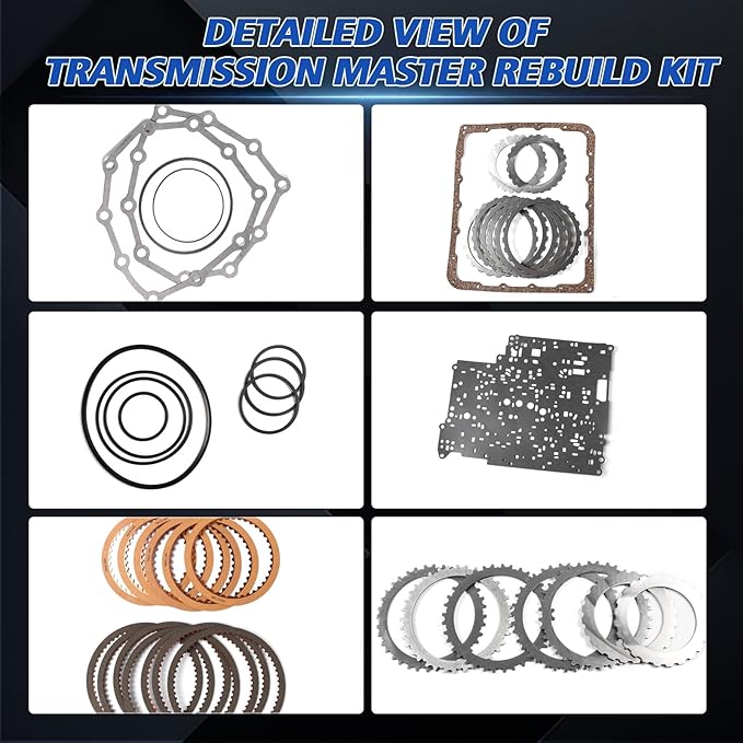 RE5R05A JR507E Transmission Master Rebuild Kit Overhaul Fits for NIS-SAN 2.5L 3.5L 4.0L 4.5L Aftermarket Parts