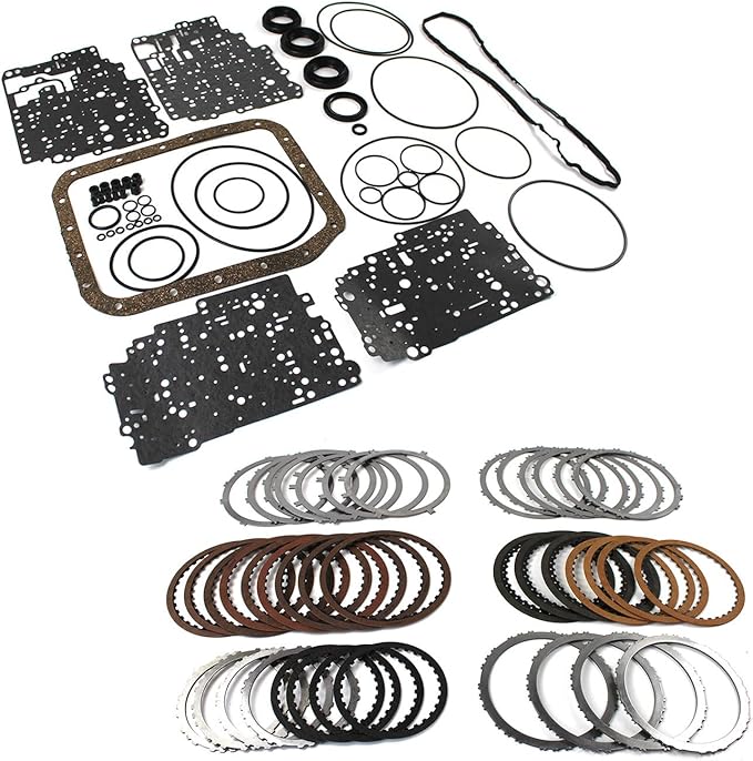 A6GF1 Transmission Master Rebuild Overhaul Kit with 24 Friction Discs 17 Steel Plates Fits for Hyundai Accent Elantra Kia Optima Soul Sportage 2011-2014 1.6 1.8 2.0L OE Replacment