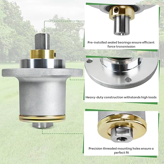 Upgrade 437-0006-00 Deck Spindle Fits for Spartan Mowers RZ, RZ Pro,RZ HD,and RZ Tuff Torq Riding Series Mowers