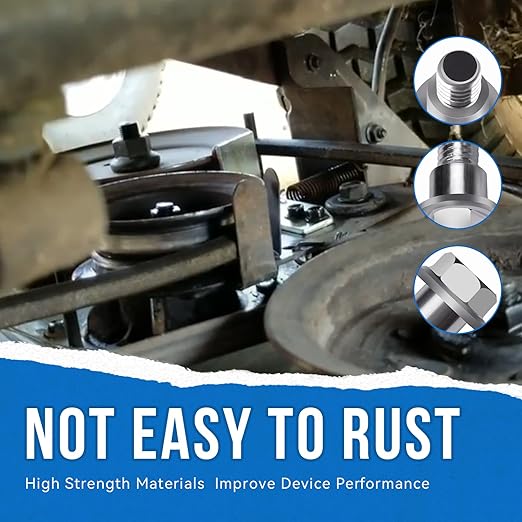 2PCS 532196539 Shoulder Bolts Compatible with Several Riding Mower Application Including Deck Suspension & Chassis,Replacement Bolt fit for Husqvarna 2042LS 2348LS LGT2654 LTH18538 TC38