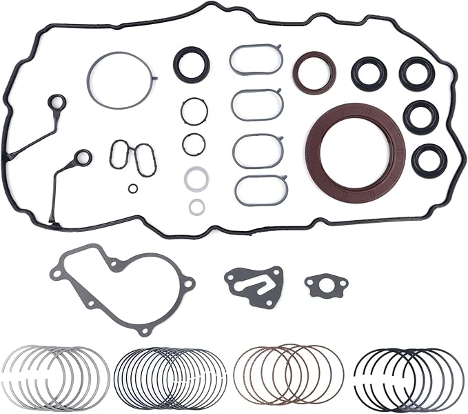 G4NC 2.0L Engine Rebuild Overhaul Kit w/Crankshaft,Head Gasket Set & Connecting Rod Compatible with Kia Sportage Forte Carens Soul Hyundai Tucson Elantra Replace# 623V6-2EH00 23040-2E000
