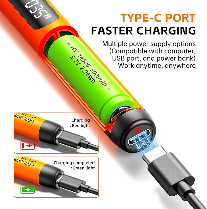 Mini Electric Screwdriver Set 120-IN-1: UnaMela Small Electric Screwdriver Cordless - 120 Precision Bits, LED Light, Magnetic Power Screwdriver Repair Tool Kit for PC RC Electronics