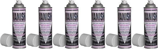 Vanish Carpet Spot Remover - Instant Stain Remover for Carpet & Upholstery, Leaves No Residue (6)
