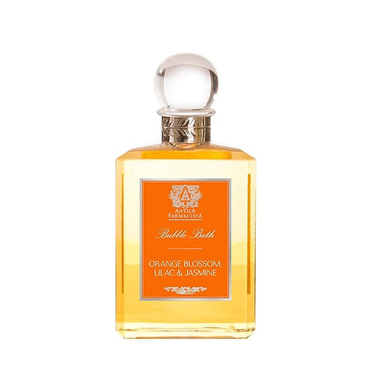 Antica Farmacista Bubble Bath - Relaxing Foam Bath with Honey, Jojoba Oil & Aloe Vera - Luxury Gift for Any Occasion - Orange Blossom, Lilac & Jasmine, 16 fl oz