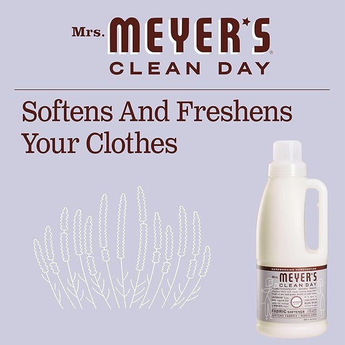 Mrs. Meyer's Lavender Fabric Softener 32 oz. (Pack of 6)