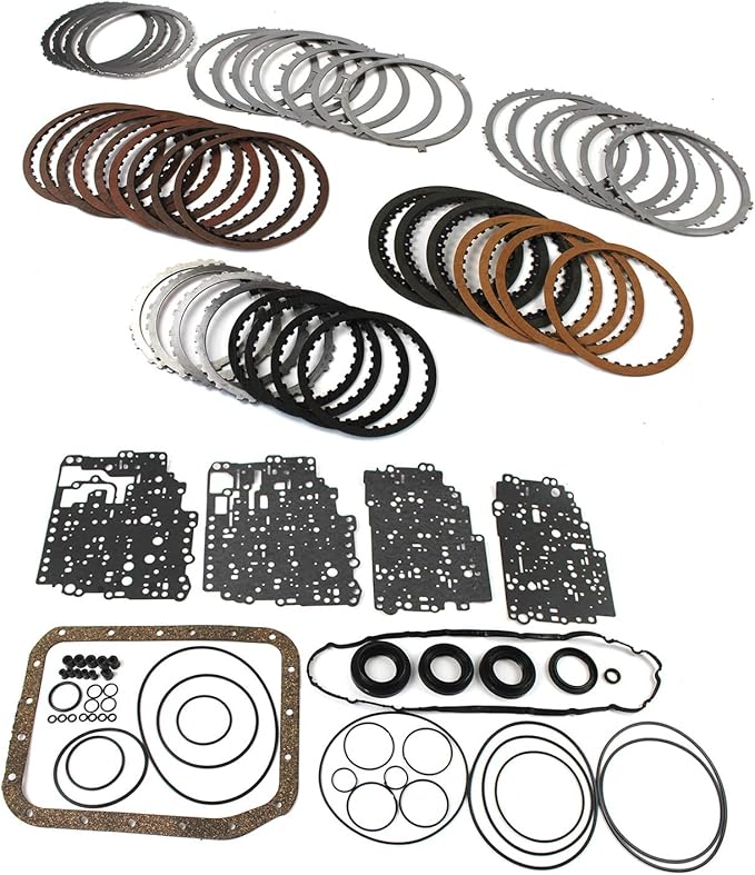 A6GF1 Transmission Master Rebuild Overhaul Kit with 24 Friction Discs 17 Steel Plates Fits for Hyundai Accent Elantra Kia Optima Soul Sportage 2011-2014 1.6 1.8 2.0L OE Replacment