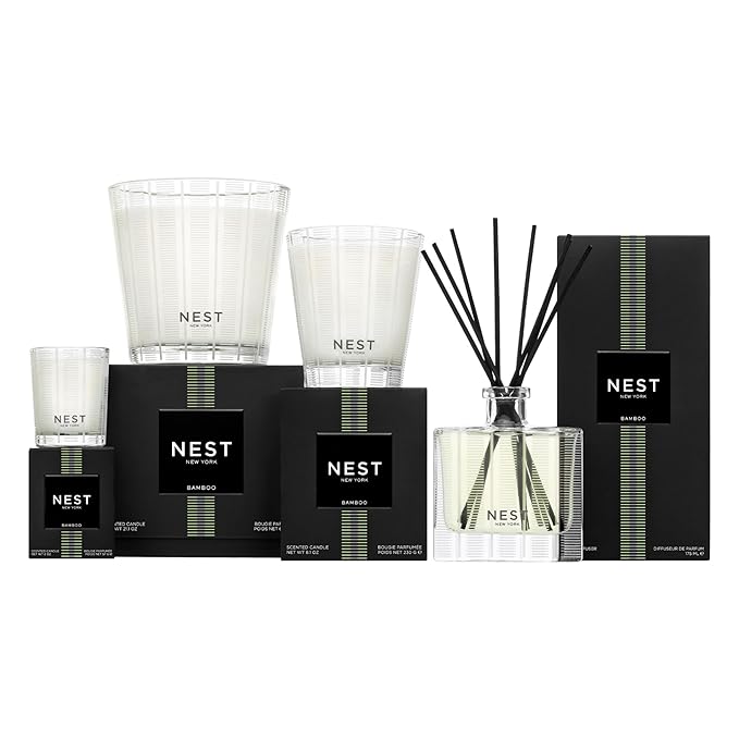 NEST New York Liquid Soap, Bamboo - 10 fl oz - Cleanses & Nourishes Skin - Approx. 300 Pumps Per Bottle - Gluten Free & Cruelty Free