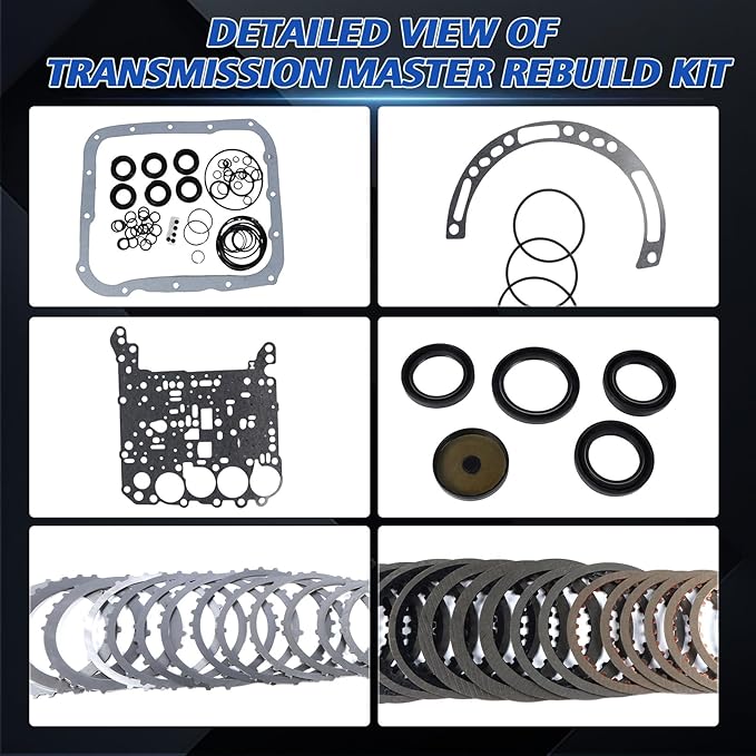W4A42 F4A41 F4A42 Transmission Overhaul Master Rebuild Kit Fits for Sonata Tucson Sportage Lancer Outlander Optima W4A42 F4A41 F4A42 Engine Aftermarket Parts