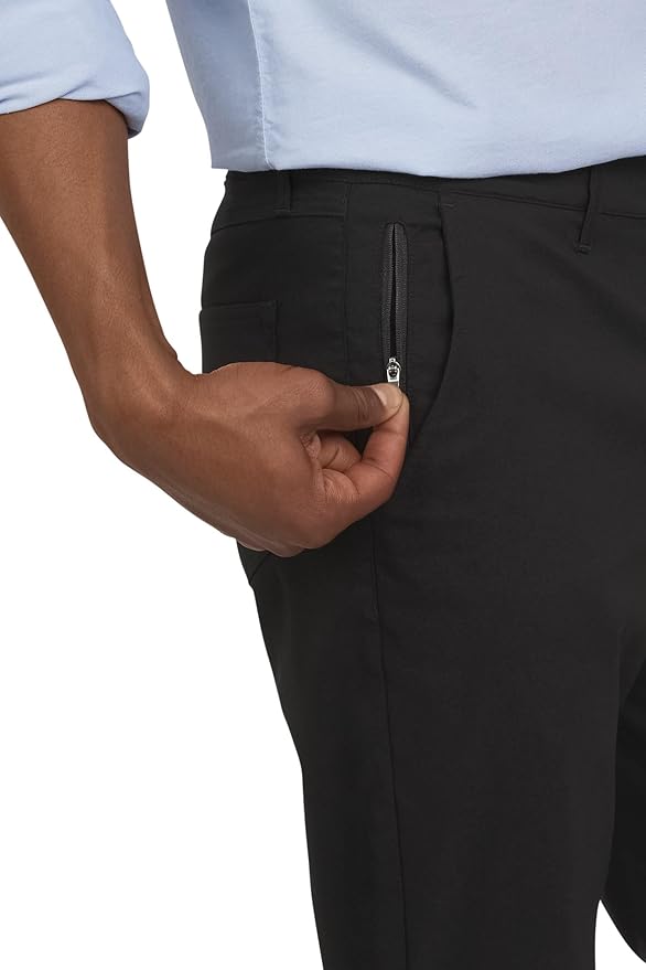 Weatherproof Vintage Men's Regular Fit Excursion Pants - Ultra Stretch Casual Flat Front Chino