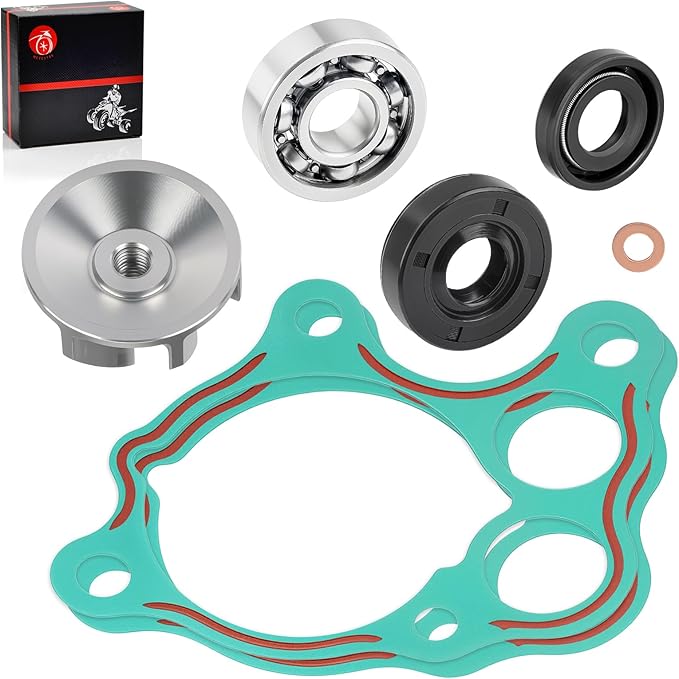 Water Pump Impeller & Gasket Rebuild Kit for Honda CR500R 1986-2001 19215-KA5-690