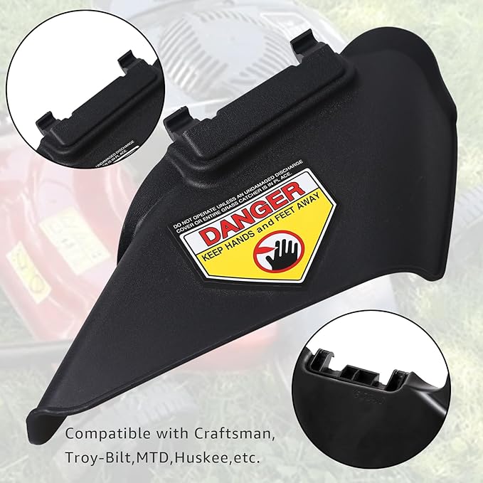 731-07486 Side Discharge Slot MTD 21 inch Deck Sliding Mower, suitable for most manual mowers, compatible with Craftsman Columbia Huskee Troy Bilt Yard Man MTD and TB110, TB130, TB240 series mowers