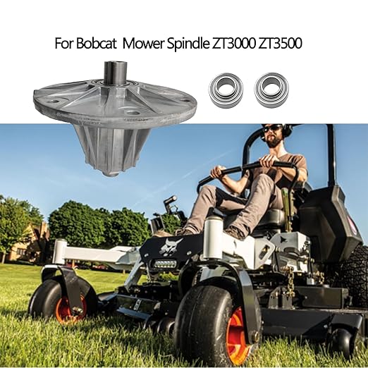 Lawn Mower Spindle Assembly with Bearings 4171231 Compatible with Bobcat ZT3000 ZT3500 Mower Spindle Assembly Replaces 4115850, 4165023
