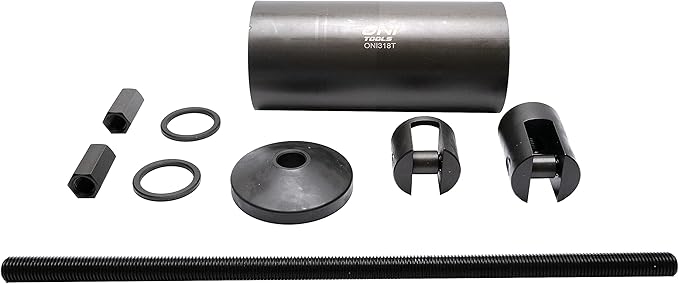 Oni Tools Universal Freightliner Airliner/Peterbilt Low Air Leaf Pin & Suspension Bushing Remover & Installer Hydraulic Tool Kit 18 Ton Alternative to 15030 50544012