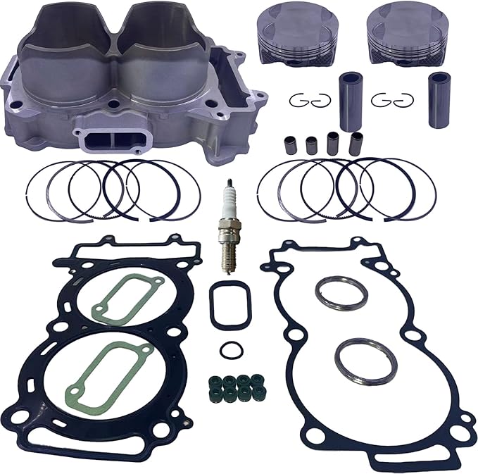 Compatible with Polaris Ranger XP 900 RZR 900 Engine Cylinder Rebuild Kit 2013-2016 Models Replacement Part #3022278