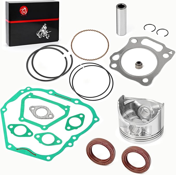 357cc ENGINE REBUILD KIT 0.5mm Oversize Piston & RINGS GASKETS SEALS Compatible with Yamaha Pro Hauler 700 1000 YXP700A YXP1000A G21 G22 G23 G27 G28 YDR-A YTF-1 YTF-2 2001-2018 JN6-15451-00