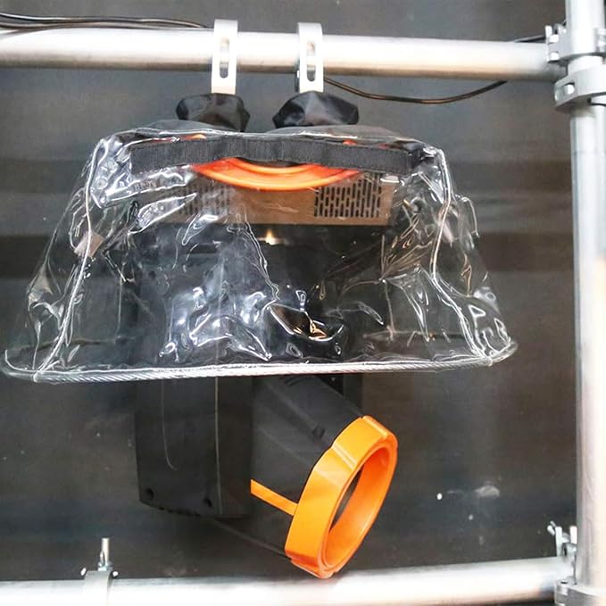 Moving Light Rain Cover for Moving Head Light Waterproof Moving Lights, Stage Lights Shield for Head Light Cover (Pack of 4)