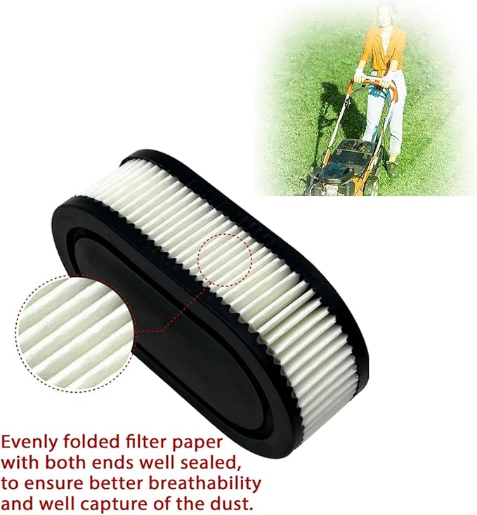 2PCS593260 798452 334404 Air Filter Replacement Part Filter Lawn Mower Air Cleaner Series Engine 4247 5432 5432K Lawn mower Air Filter accessories for 550E 550EX 500EX 625EX 675EXI (2)