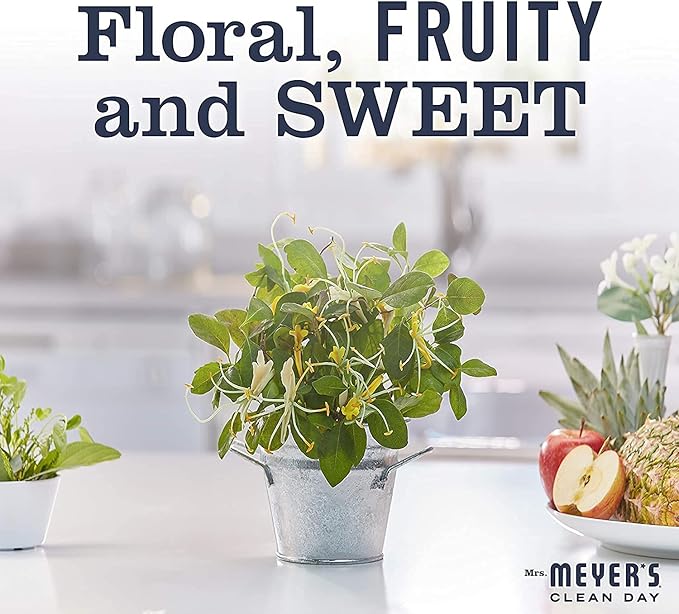 MRS. MEYER'S CLEAN DAY Room Freshener - Honeysuckle, 8 Fl Oz. (Pack of 2)