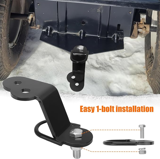 Chelhead UTV ATV Trailer Hitch, 3 Way Hitch Adapter 3500lbs for ATV UTV, 3" Drop/Rise, Fixed Reciever (3 Way Hitch Adapter)