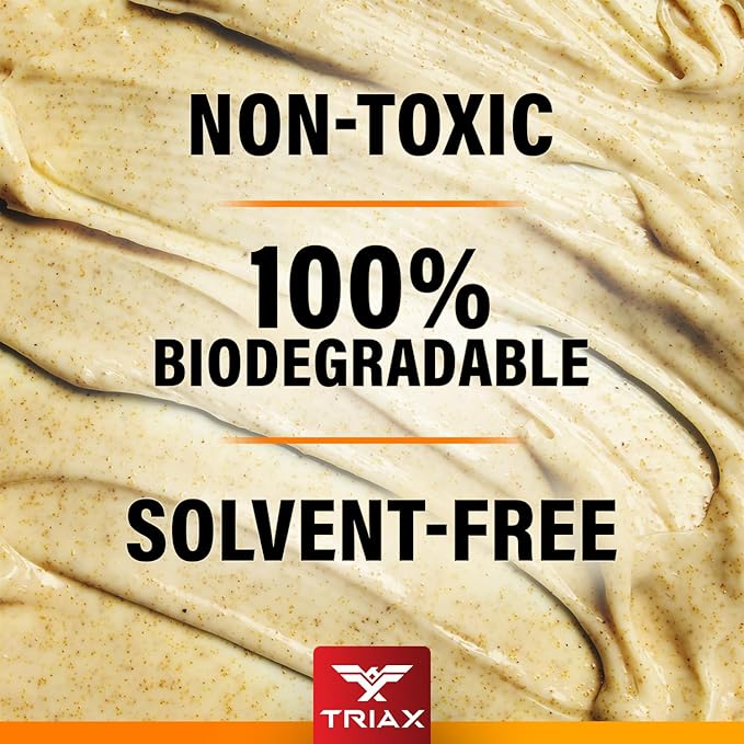 TRIAX Scrubinator - Heavy Duty Hand Scrub and Cleaner - Removes Tough Grease, Dirt, Grime, and Odors - No Toxic Solvents or Harsh Chemicals - Moisturizers to Protect Skin (16 Ounce)