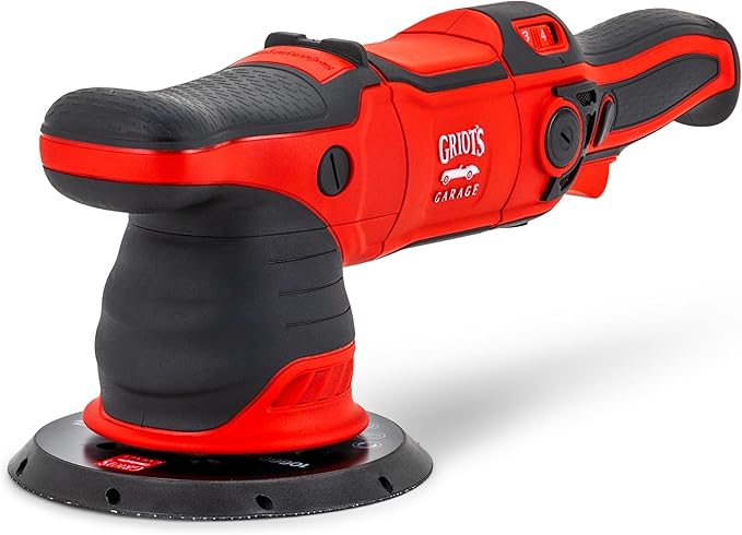 Griot's Garage G9 Random Orbital Polisher 10901 – 1000-Watt Dual Action Buffer for Car Detailing, Polishing, Waxing, Swirl and Scratch Removal – 6" Backing Plate, Variable Speed, Ergonomic Grip