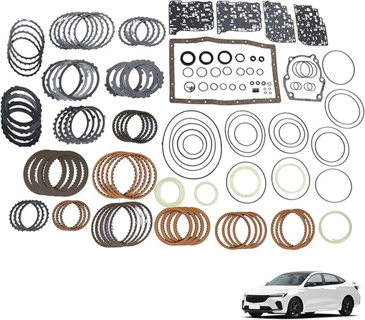 A760E A761E Transmission Master Rebuild Kit Overhaul Gasket Seal Friction Steel Plates Fits for Lexus GS350 IS350 LS430 SC430 for Crown LX570 2004-2009