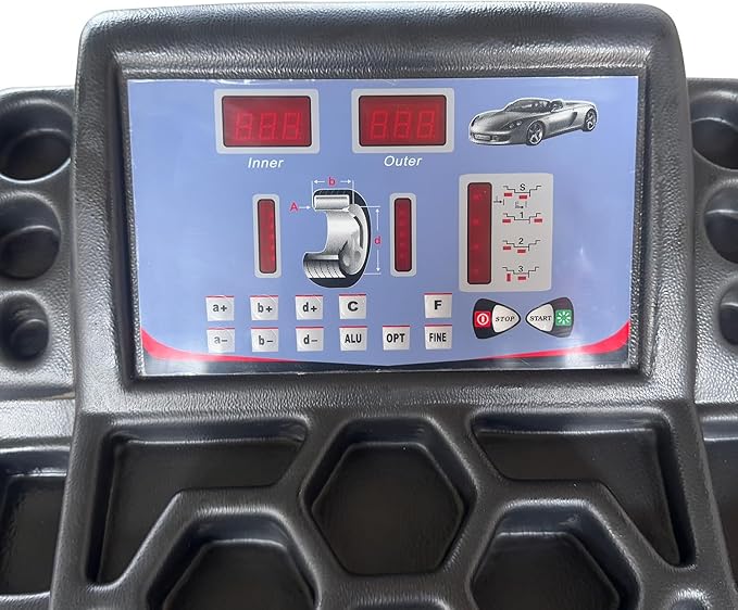 S-710 Tire Balancer - 110V 0.25kw | 12-24" Rim Professional Wheel Balancer for Tire Repair and Wheel Balancing Garage Shop Equipment w/ 1 Year Full Warranty