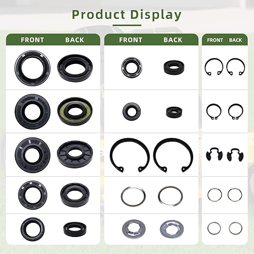 70853 Overhaul Rebuild Retaining Ring Kit 70853 Seal kit Fit for Lawn Mower Hydro-Gear Cub Cadet Lawn Mower Transmission