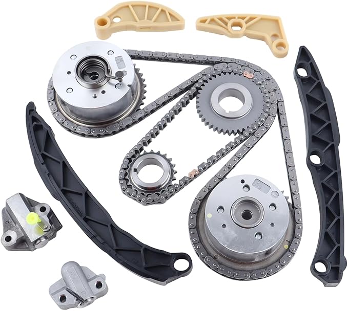 G4KJ 2.4L Engine Rebuild Overhaul Kit w/Crankshaft & Connecting Rods Kit,Timing Chain Kit,Head Gasket Set,Pistons Fit for Kia Optima Sorento Sportage Hyundai Sonata Santa Fe Sport 23111-2G200