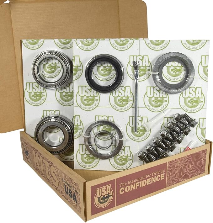 USA Standard Gear Differential Master Overhaul Rebuild Kit for 2014 and up GM 9.5" w/ 12 Bolt Rear Cover
