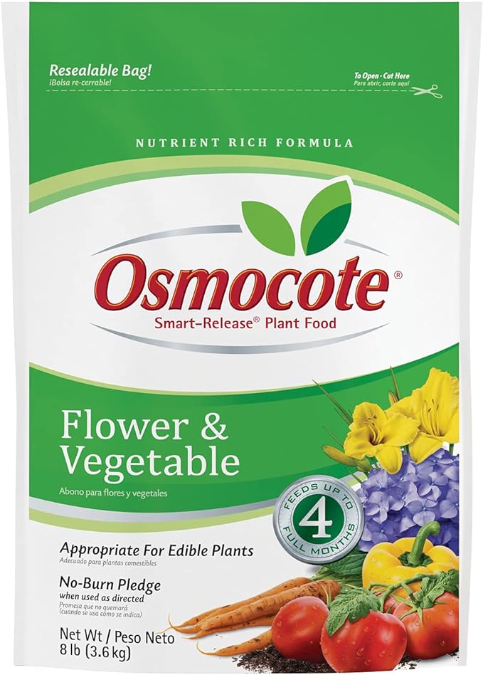 Osmocote Smart-Release Plant Food Flower & Vegetable, 8 lb.