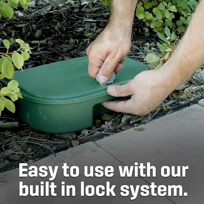 Exterminators Choice Replacement Keys for 3 Pack Bait Box Set - Compatible with Green and Black Exterminators - Controlling Mice and Others